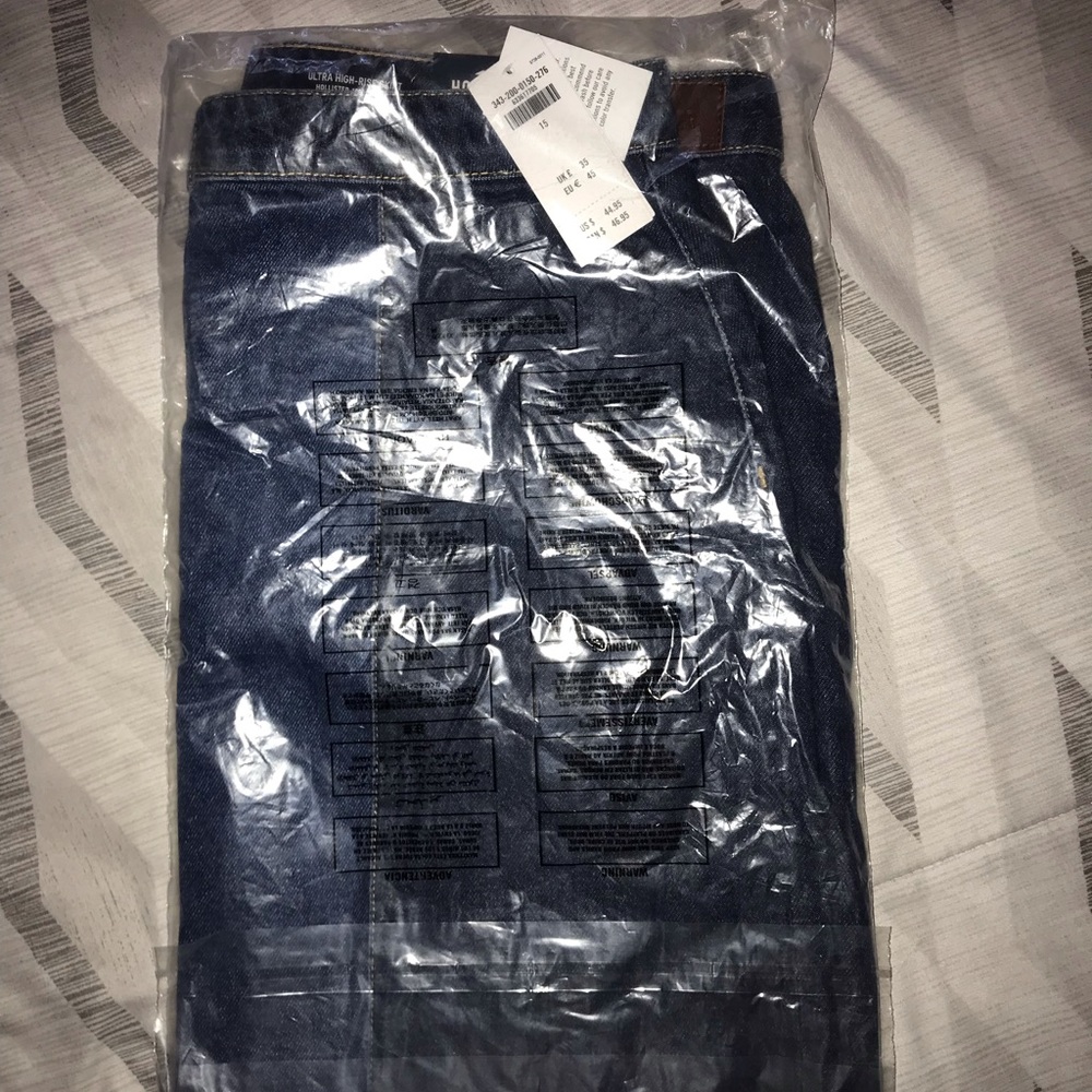 Brand new Hollister denim skirt